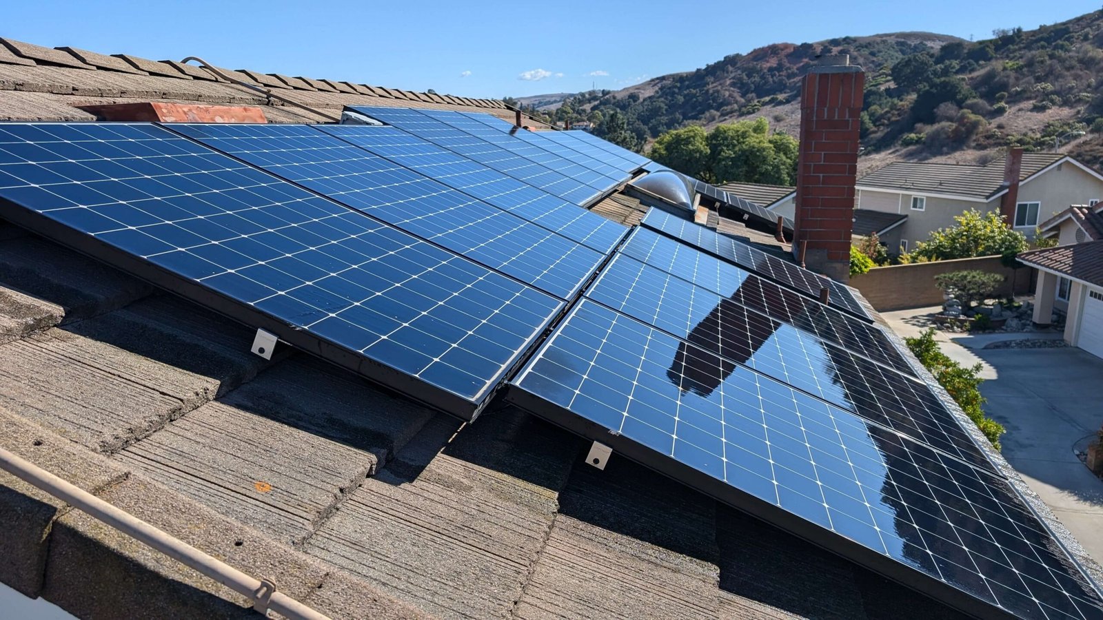 Clean Residential Solar Panels